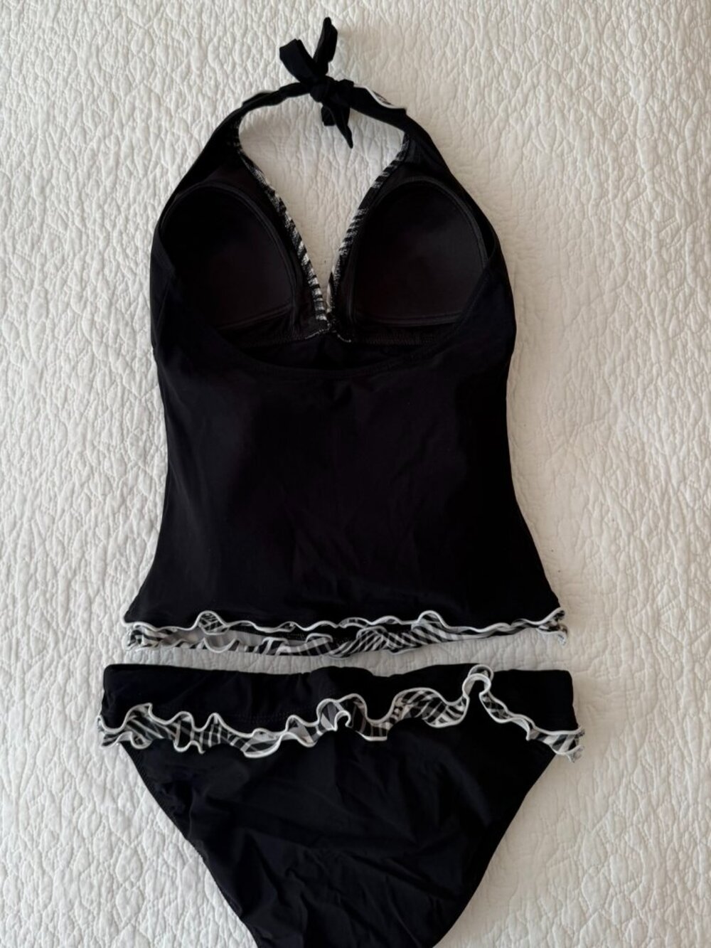 Profile by Gottex Longline Halter Tankini Set – Size 8 Top / 6 Bottom - Picture 4 of 8